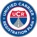 We are registered with the unified carrier registration plan